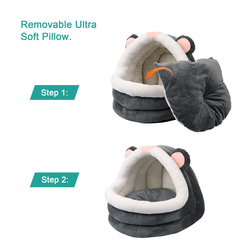 Archie & Oscar™ Gilreath Round / Oval Cat Bed & Reviews Wayfair